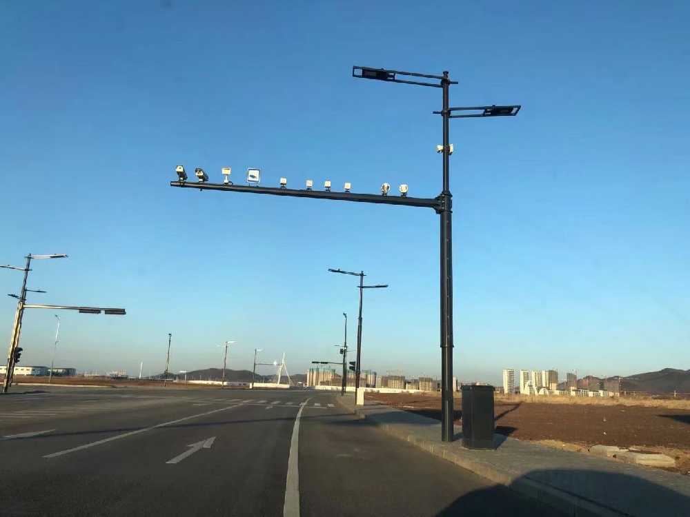 台州市黑龙江佳木斯综合路灯杆项目
